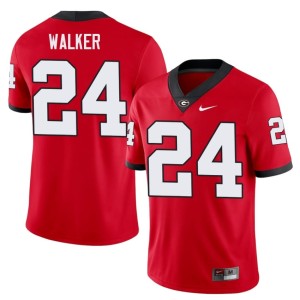 #24 Embroidery DGDs Red Bo Walker Men Jerseys 203123-501
