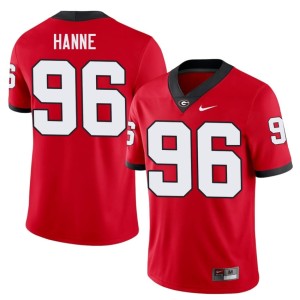 #96 JJ Hanne Go Dawgs Red Mens Replica Jersey 911186-560