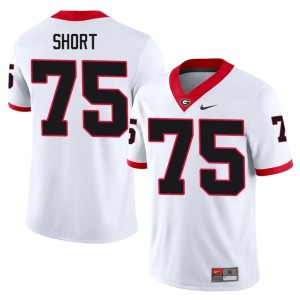 #75 Mason Short Bulldog Nation Mens White Alumni Jerseys 171512-110