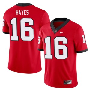 #16 Mens Georgia 2025 Red Maurice Hayes Jersey 416743-935