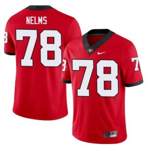 #78 Mens Football Red DGDs Tate Nelms Jersey 188795-468