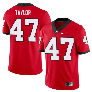 #47 DGDs University Will Taylor Red Mens Jersey 591117-453