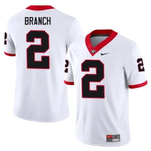 #2 White University Mens Zion Branch Georgia Jersey 694154-464