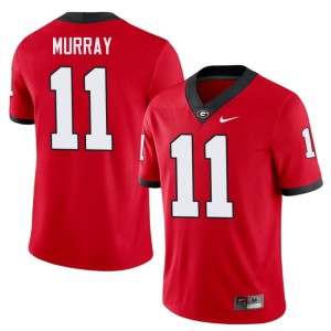 #11 Stitched Men Aaron Murray UGA Red Jerseys 588020-688