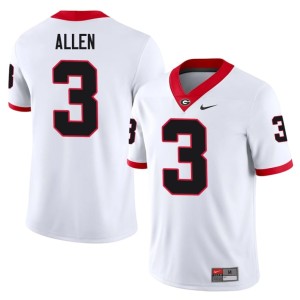 #3 CJ Allen Men DGDs Football White Jersey 707864-603