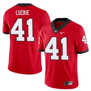 #41 Carter Luckie Men University of Georgia College Red Jersey 504002-108