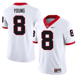 #8 White Colbie Young DGDs Men's Stitched Jersey 172951-882