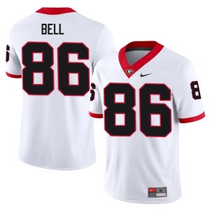 #86 White Mens University of Georgia 2026-27 Dillon Bell Jerseys 454647-229