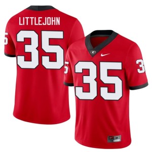 #35 Elijah Littlejohn Alumni Men Red DGDs Jerseys 548752-516
