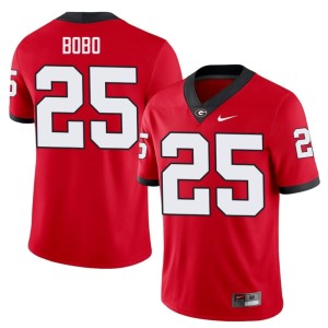 #25 Jake Bobo Men Player Red Bulldog Nation Jersey 656325-834
