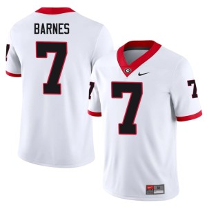 #7 Men's Bulldog Nation White Khalil Barnes Alumni Jersey 186758-139