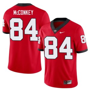 #84 Red Mens Ladd McConkey High School Georgia Bulldogs Jerseys 713828-505