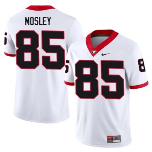 #85 Go Dawgs Men's Ryan Mosley White Game Jersey 417696-486