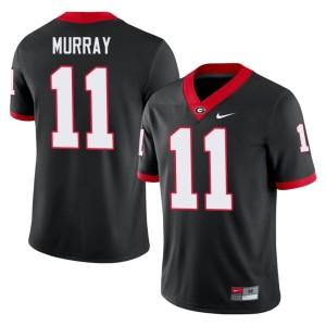 #11 Limited Mens Aaron Murray Damn Good Dawgs Black Jersey 870369-826