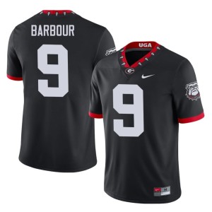 #9 Men Ethan Barbour 2025 Black Mascot 100th Anniversary DGDs Jersey 622179-449