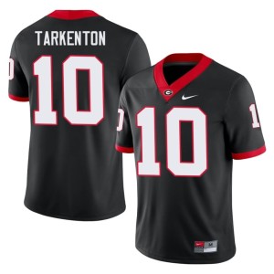 #10 Black Fran Tarkenton Bulldog Nation Stitched Mens Jersey 935830-444