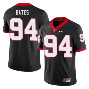 #94 Men's Bulldog Nation Limited Black Henry Bates Jersey 722442-369