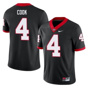#4 James Cook DGDs High School Black Men Jerseys 957977-861