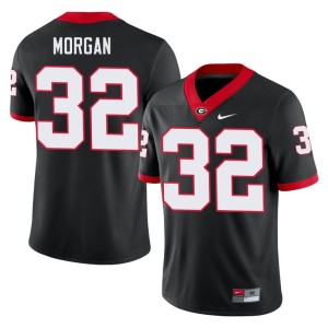 #32 Official Black Men Bulldog Nation Jaylan Morgan Jersey 949832-854