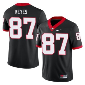 #87 Black Mens Lincoln Keyes UGA Football Jerseys 760358-982