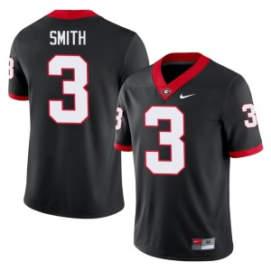 #3 Men's Black Roquan Smith College Damn Good Dawgs Jersey 272565-389