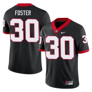 #30 Black Georgia Alumni Mens Terrell Foster Jerseys 603267-748