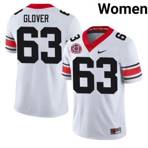 #63 White Women's UGA High School 1980 National Champions 40th Anniversary Dontrell Glover Jersey 599986-901
