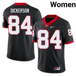 #84 Dawgs Dallas Dickerson Women Black University Jersey 320479-943