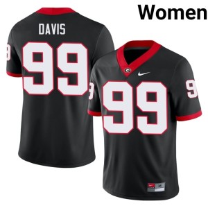 #99 Womens Black Jordan Davis 2025 DGDs Jerseys 574304-886