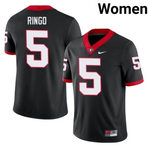 #5 Black Kelee Ringo Limited UGA Bulldogs Women's Jersey 946892-283