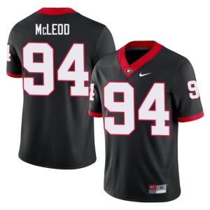 #94 Black Xzavier McLeod Men's Dawgs Player Jersey 491797-508