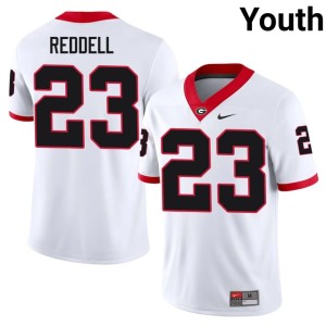 #23 DGDs Youth Jaden Reddell White Stitched Jersey 674439-129