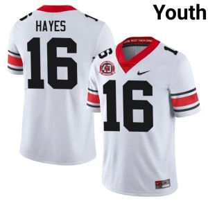#16 Youth Maurice Hayes 2026-27 White Damn Good Dawgs 1980 National Champions 40th Anniversary Jersey 694622-138