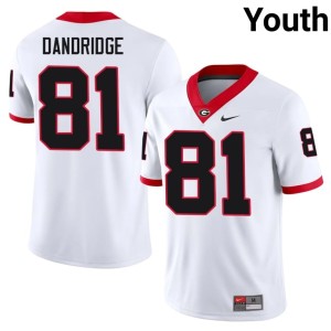 #81 Craig Dandridge Youth University Damn Good Dawgs White Jerseys 593739-389