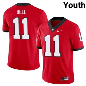 #11 Youth Red Dawgs 2026-27 Jeremy Bell Jerseys 319047-905
