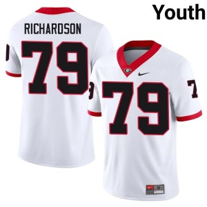 #79 Youth White Dawgs TyQuez Richardson 2026-27 Jerseys 160050-273