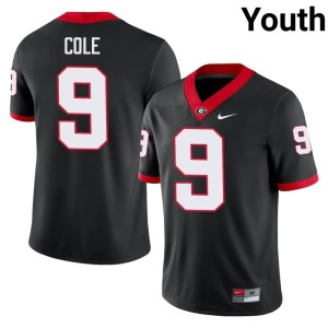 #9 Youth Damn Good Dawgs Chris Cole Black Limited Jersey 223018-804