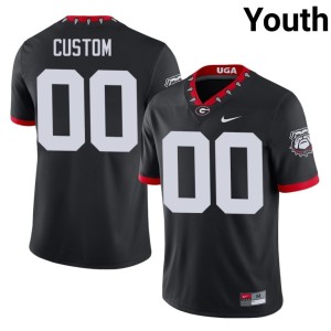 #00 DGDs Youth Custom College Mascot 100th Anniversary Black Jersey 598174-877