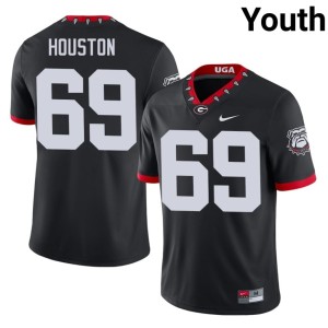 #69 Youth Dawgs Graham Houston Mascot 100th Anniversary Black 2026-27 Jerseys 620307-410