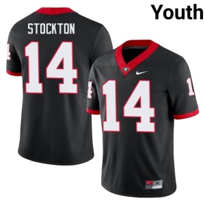 #14 Gunner Stockton Go Dawgs Black Youth High School Jerseys 585012-203