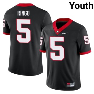 #5 Kelee Ringo Dawgs Black Embroidery Youth Jerseys 649658-908