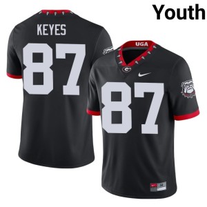 #87 Player Mascot 100th Anniversary Lincoln Keyes Youth Black DGDs Jerseys 227497-781
