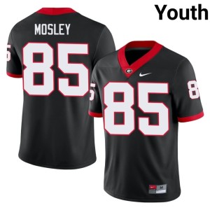 #85 Ryan Mosley 2026-27 Black University of Georgia Bulldogs Youth Jersey 453187-639